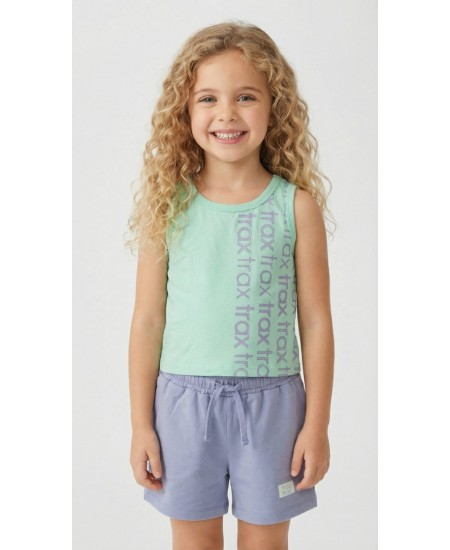 TRAX Σετ Μπλούζα και Σορτς 49159 Μέντα