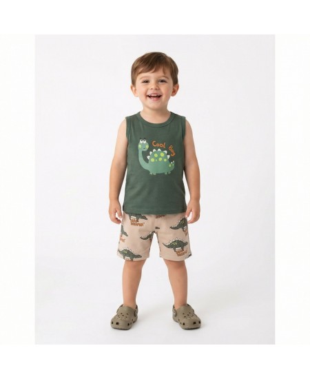 TRAX Σετ Μπλούζα και Βερμούδα 49446 Χακί