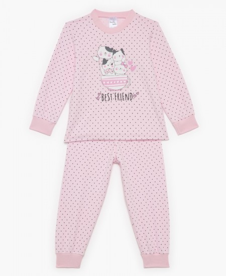 PRETTY BABY Πιτζάμα 69212 Ροζ
