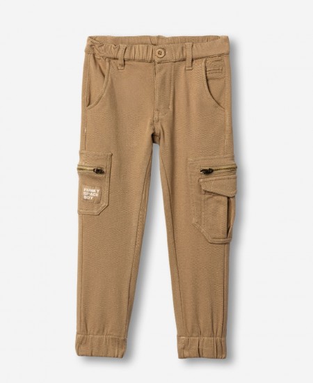 FUNKY Παντελόνι Cargo 227-311104 Ταμπά