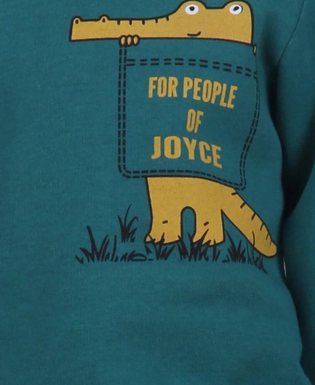 JOYCE Μπλούζα και Παντελόνι 2662122 Πετρόλ